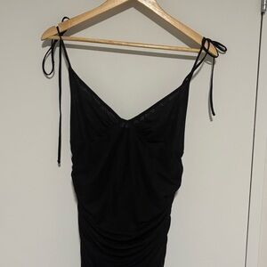 RUCHED ARITZIA DRESS